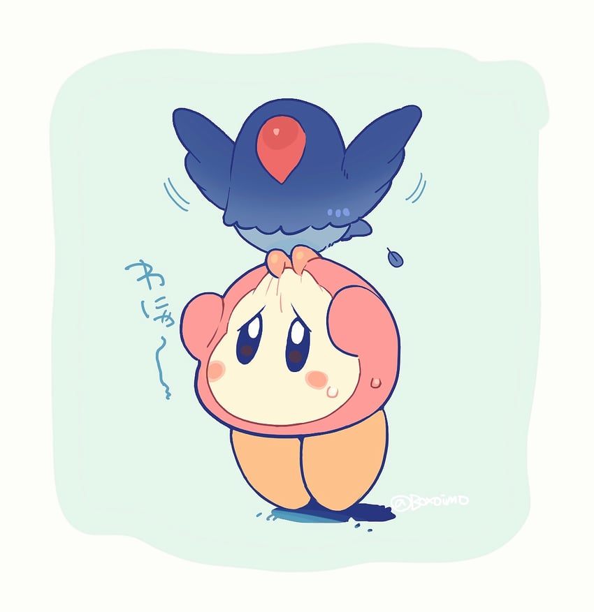waddle dee and clocker (kirby and 1 more) drawn by boxoimo
