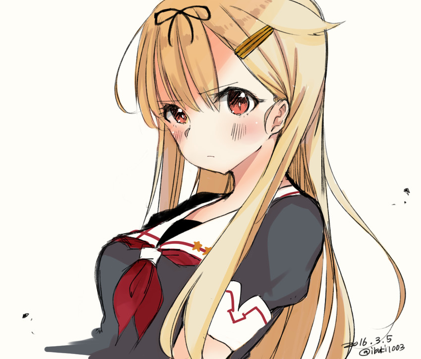 yuudachi and yuudachi kai ni (kantai collection) drawn by ibuki_(ibukiro1003)