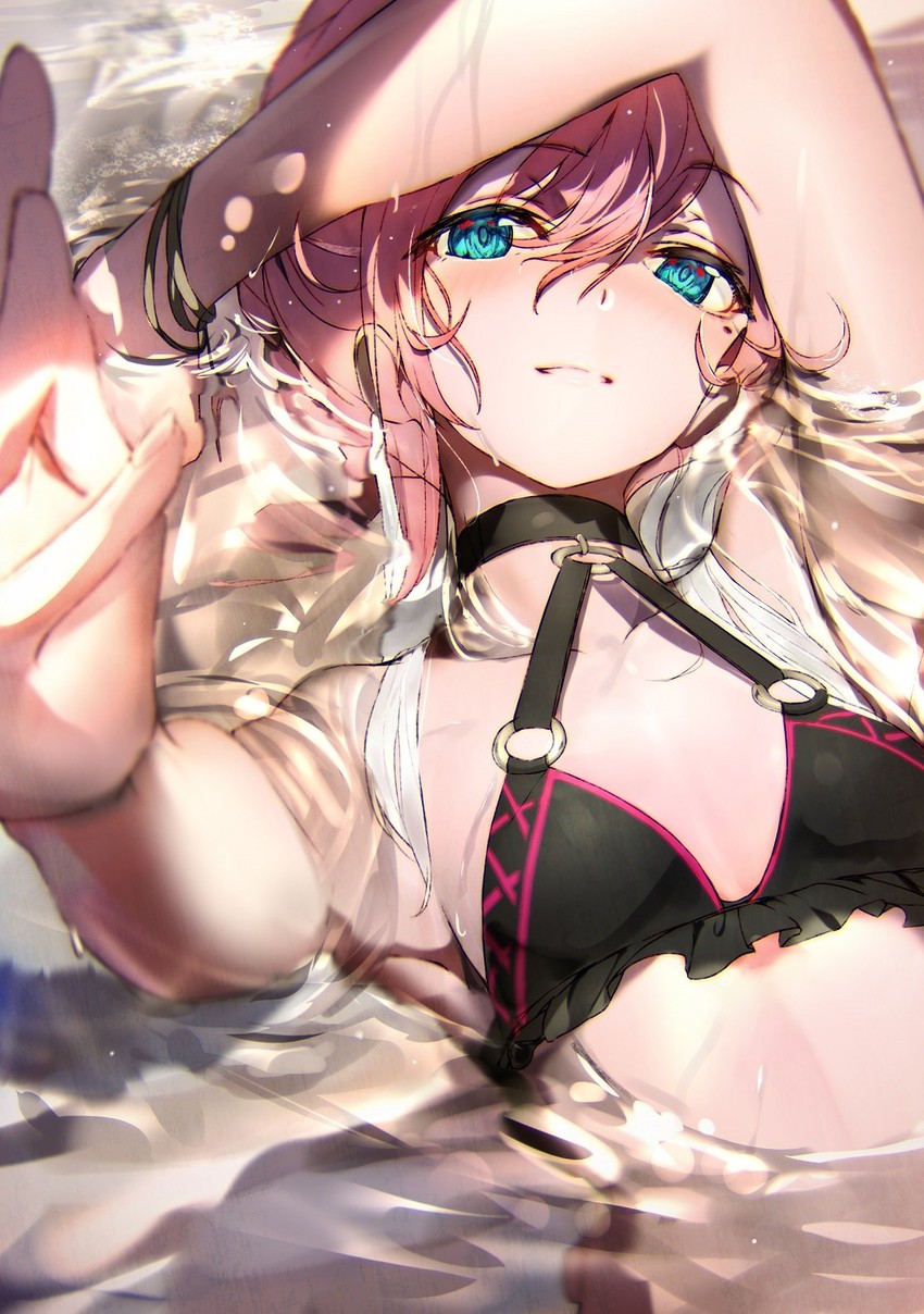 shinitagari no seijo ni shiawase na shuumatsu wo. drawn by enj!