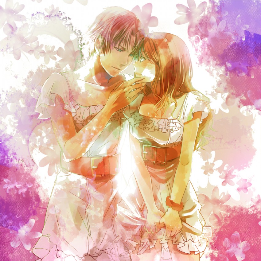 anjou naruko and matsuyuki atsumu (ano hi mita hana no namae wo bokutachi wa mada shiranai.) drawn by hasumi_fumi