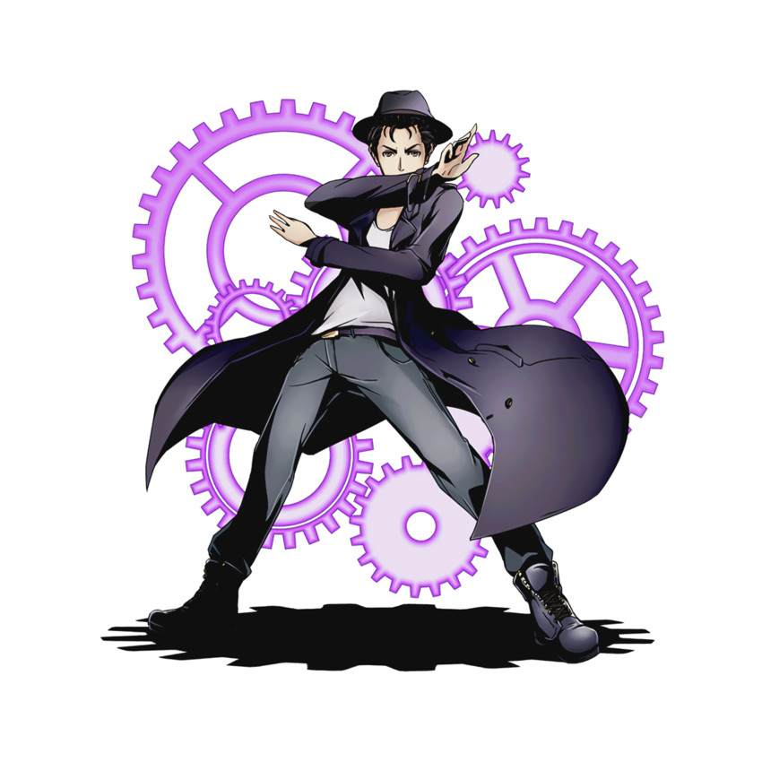 okabe rintarou (steins;gate and 1 more) drawn by ucmm