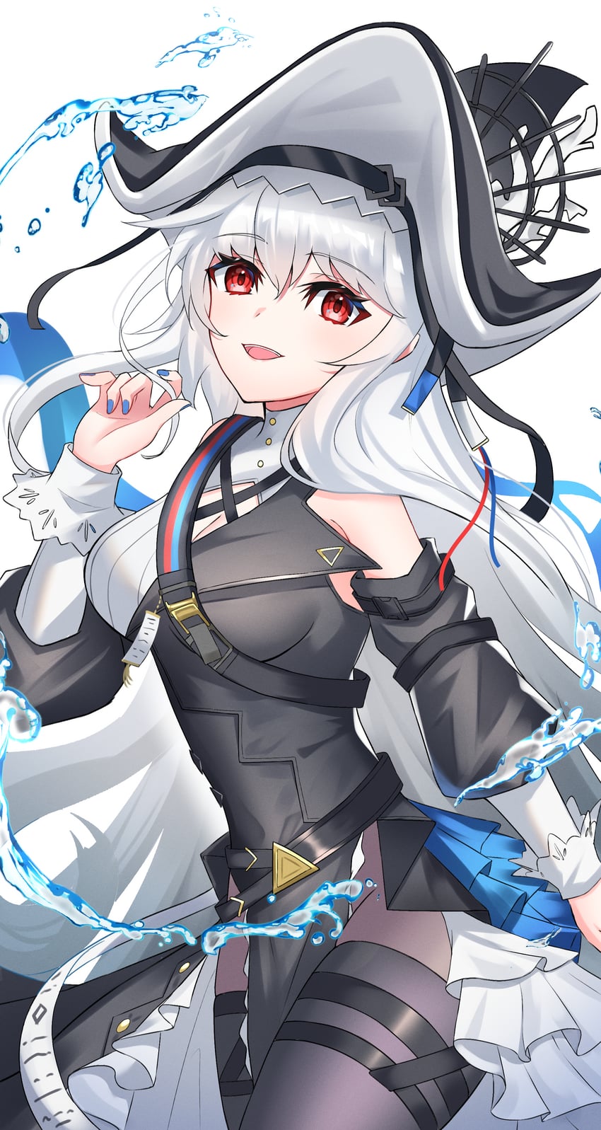 specter and specter the unchained (arknights) drawn by k@bu