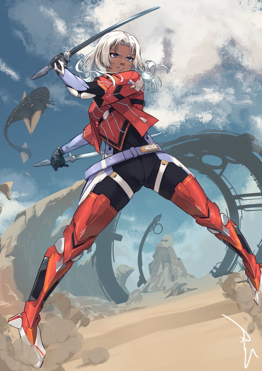 elma (xenoblade chronicles and 1 more) drawn by raynlikerain