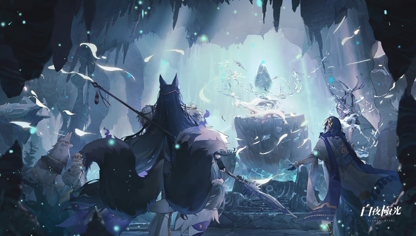 navigator, novio, and tiare (alchemy stars) drawn by loftcat