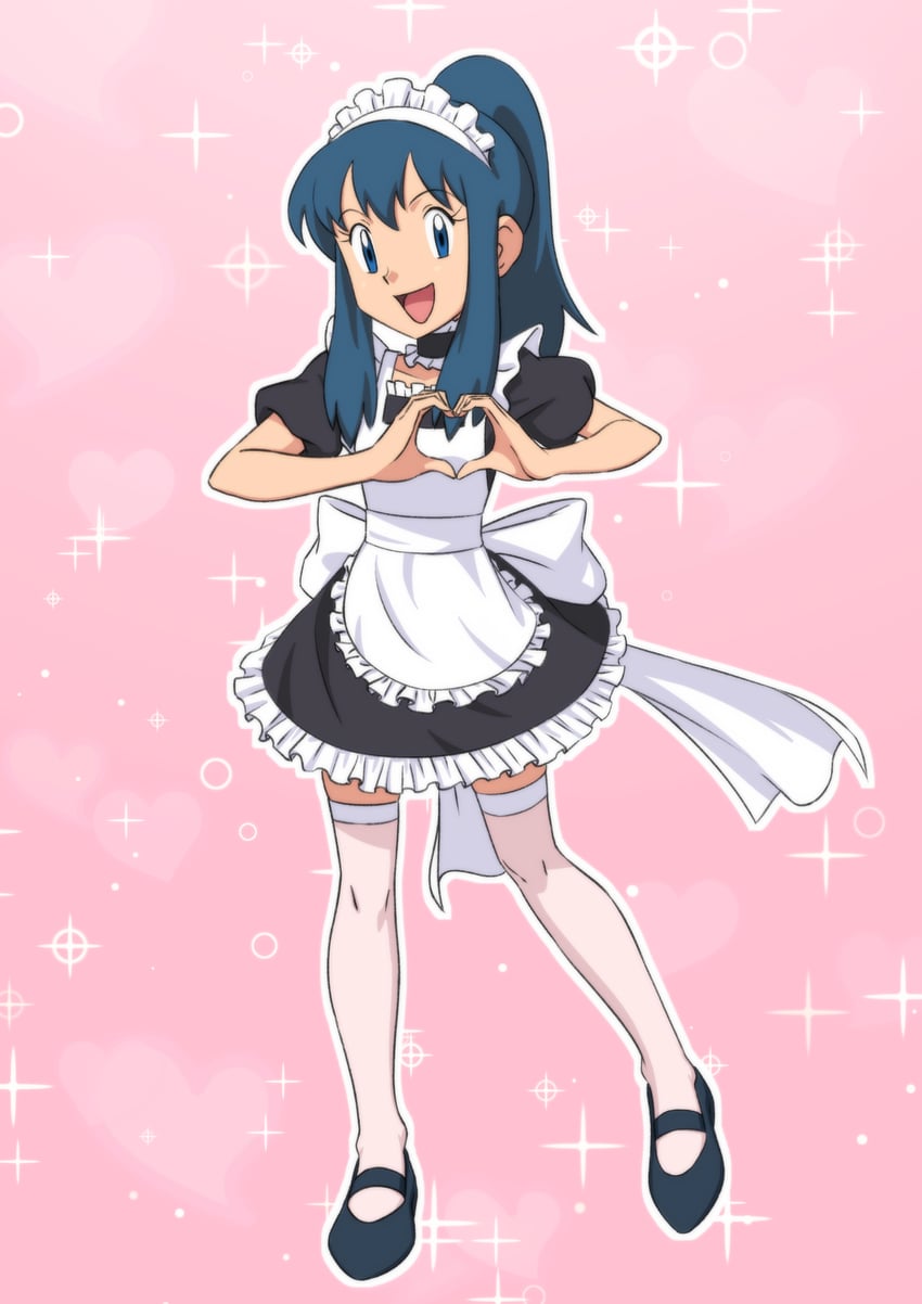 dawn (pokemon and 1 more) drawn by miraa_(chikurin)