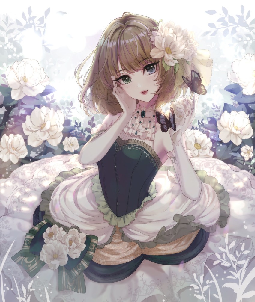 takagaki kaede (idolmaster and 1 more) drawn by magako