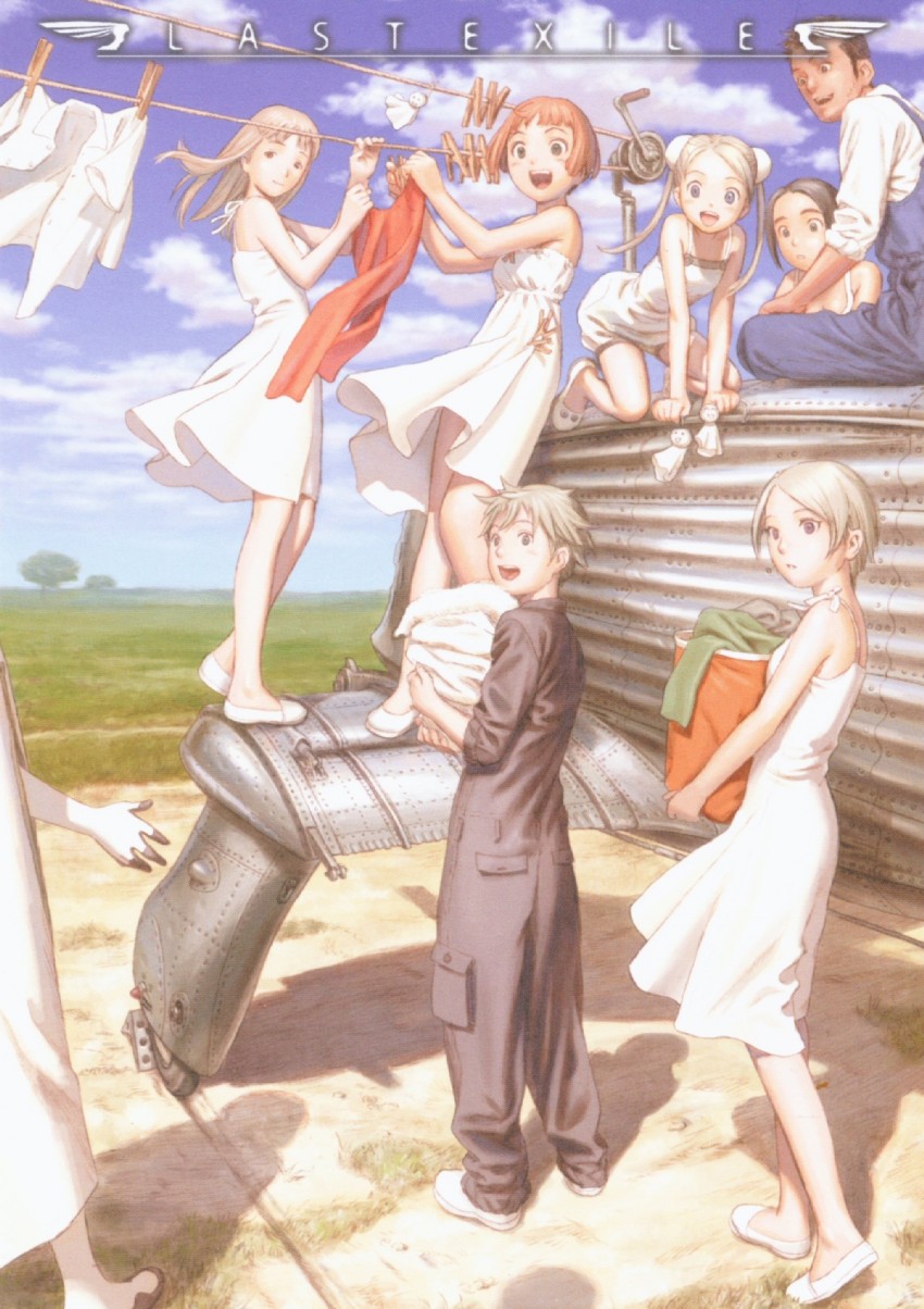lavie head, alvis hamilton, dio eraclea, tatiana wisla, claus valca, and 3 more (last exile) drawn by murata_range
