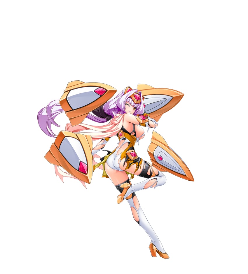 azarin and exs-tia magica (kouyoku senki exs-tia) drawn by inoino