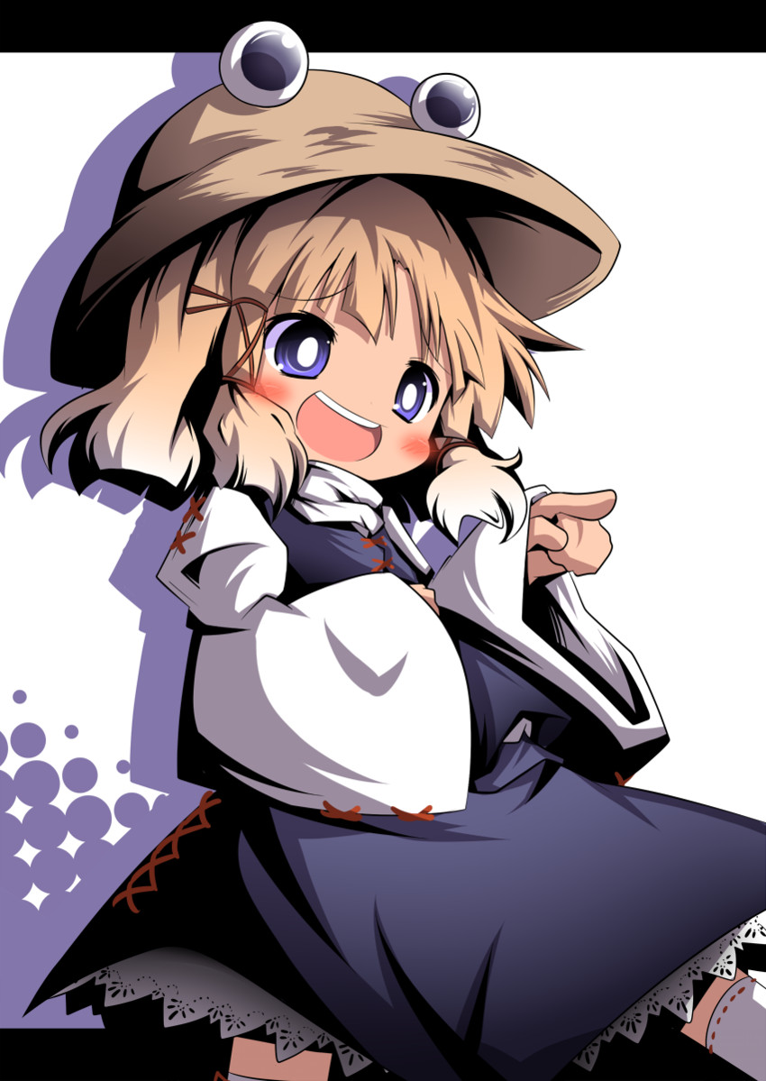 moriya suwako (touhou) drawn by mori_no_kaeru