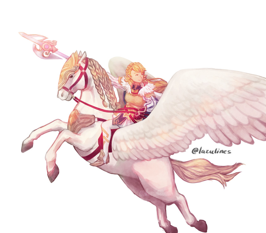 sharena (fire emblem and 1 more) drawn by lazulines