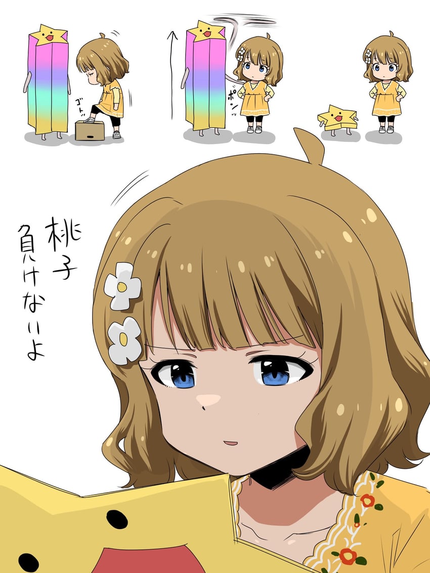 suou momoko (idolmaster and 2 more) drawn by matcha_kingyo