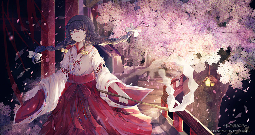 akemi homura (mahou shoujo madoka magica) drawn by bai_qi-qsr