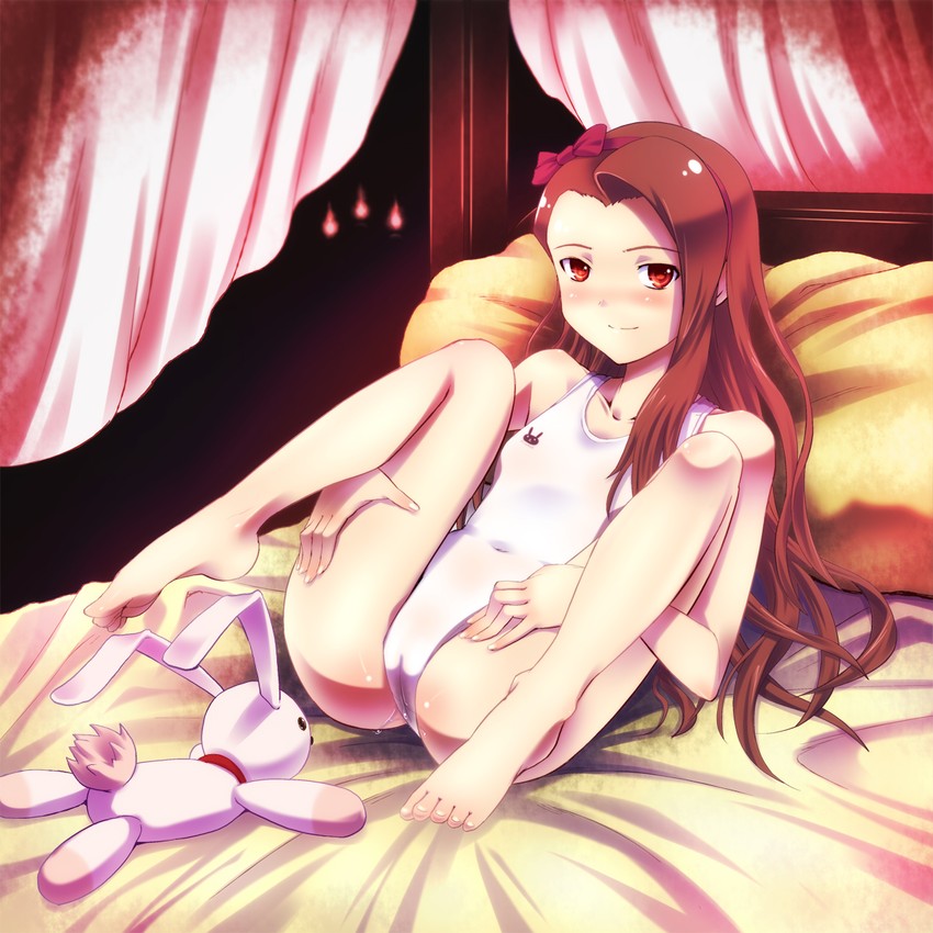 minase iori and usa-chan (idolmaster and 1 more) drawn by inuga_anahoru
