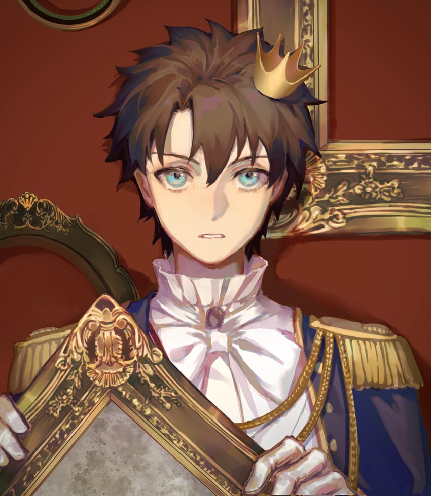 fujimaru ritsuka (fate and 1 more) drawn by rerheart