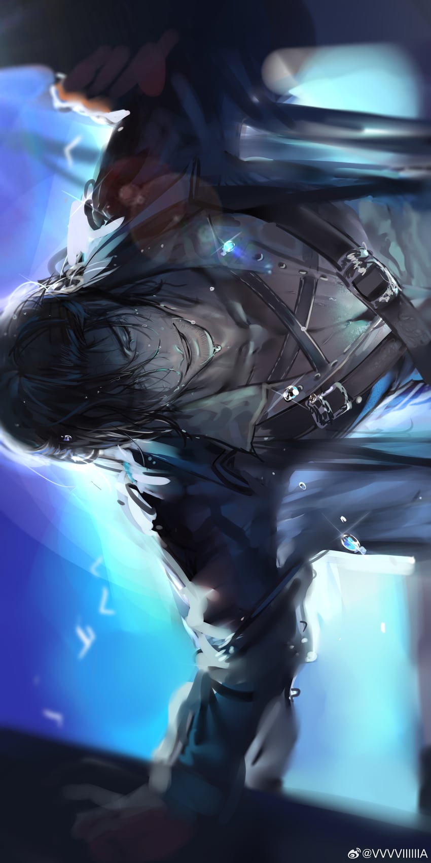 warrior of light and adventurer (final fantasy and 1 more) drawn by eboda-x