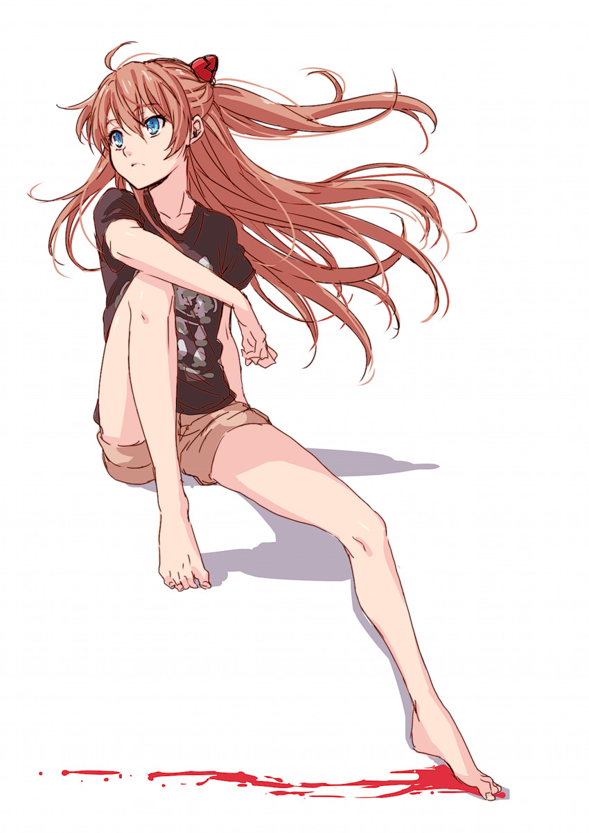 souryuu asuka langley (neon genesis evangelion) drawn by isshi_pyuma