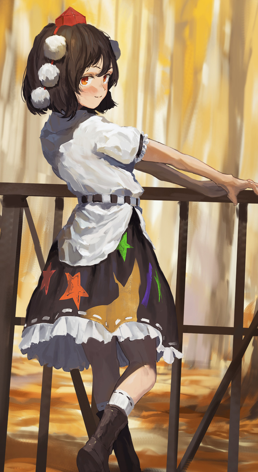 shameimaru aya (touhou and 1 more) drawn by fjsmu