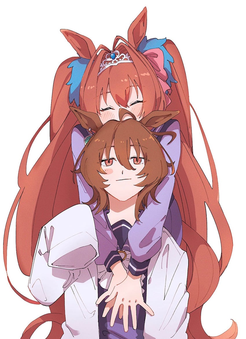 agnes tachyon and daiwa scarlet (umamusume) drawn by yuu_(yuuka_8018)