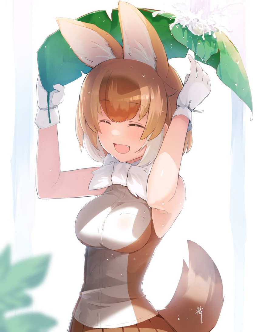 dhole (kemono friends and 1 more) drawn by meth_(emethmeth)