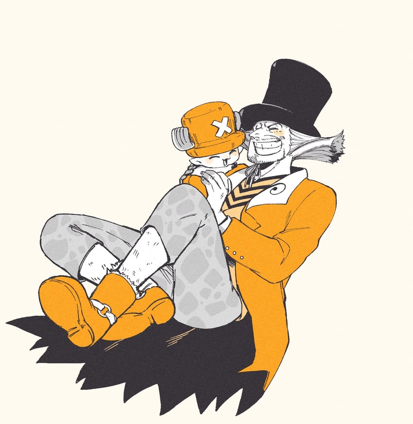 tony tony chopper and dr. hiluluk (one piece) drawn by karrrrrrrps