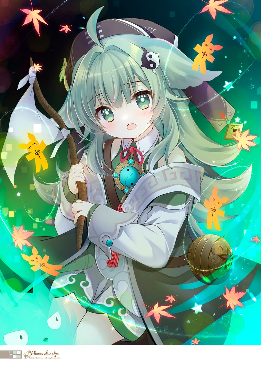 huohuo (honkai and 1 more) drawn by shirogane_hina
