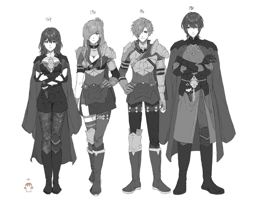 female byleth, male byleth, annette fantine dominic, female shez, and male shez (fire emblem and 2 more)