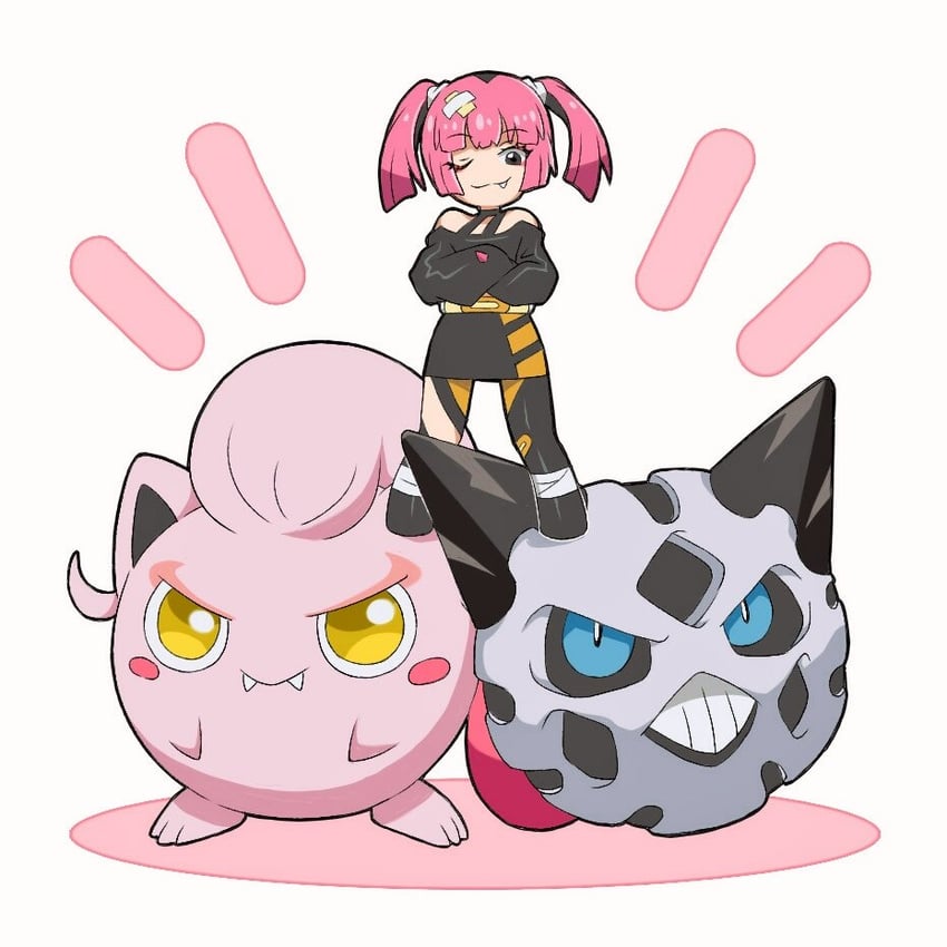 coral, glalie, and scream tail (pokemon and 1 more) drawn by chiyo_(pika_natsu)
