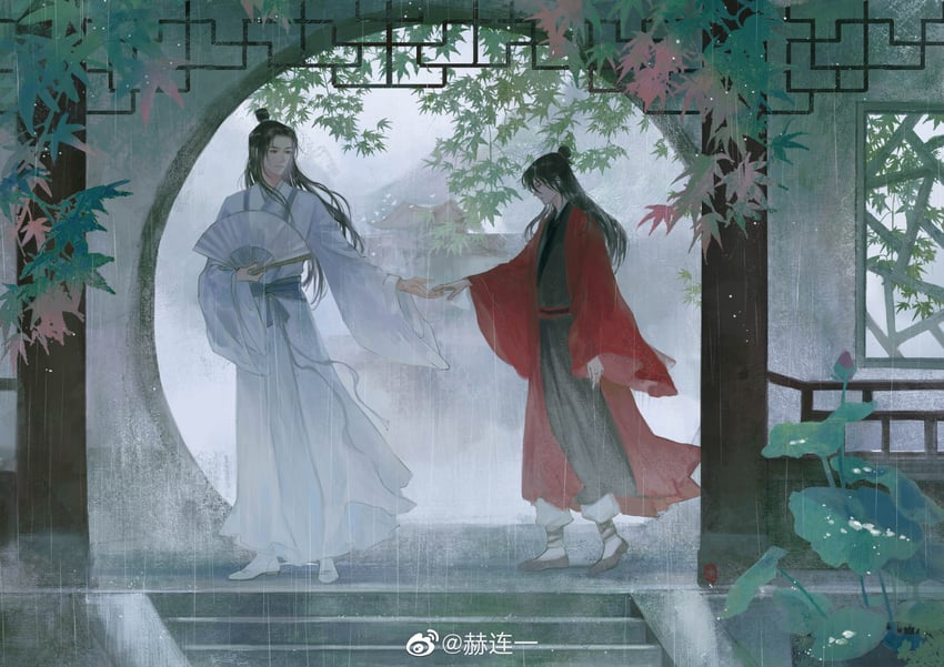 li huowang and zhuge yuan (dao gui yi xian) drawn by he_lian_yi