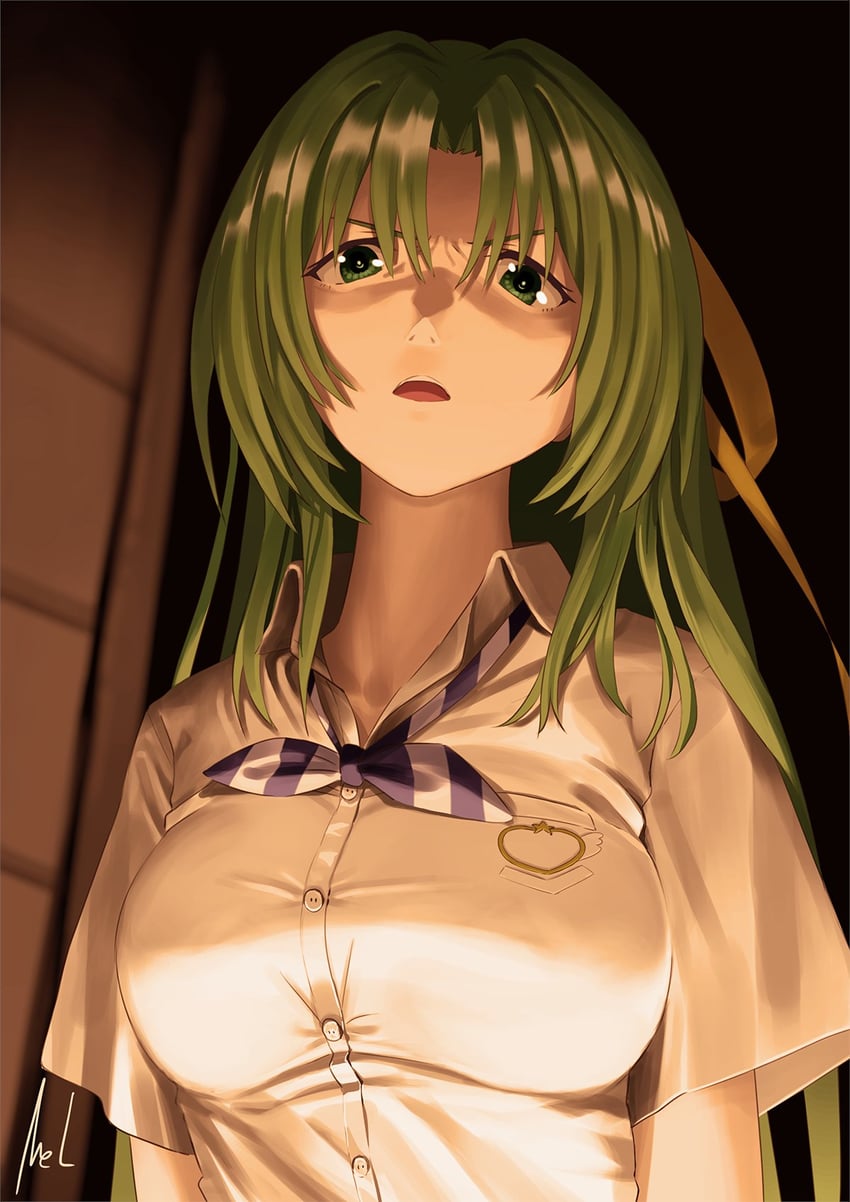 sonozaki shion (higurashi no naku koro ni) drawn by mac_naut
