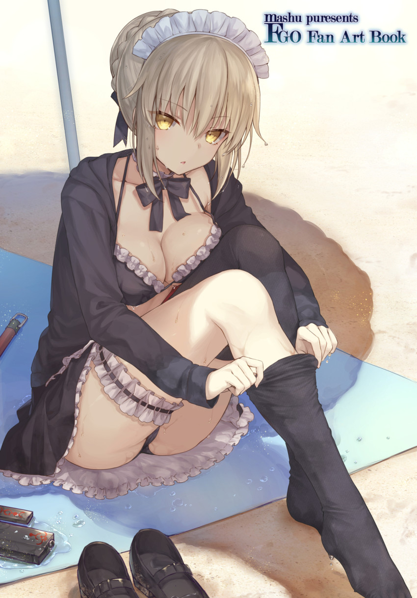 artoria pendragon and saber alter (fate and 2 more) drawn by mashutarou_(neko_no_oyashiro)