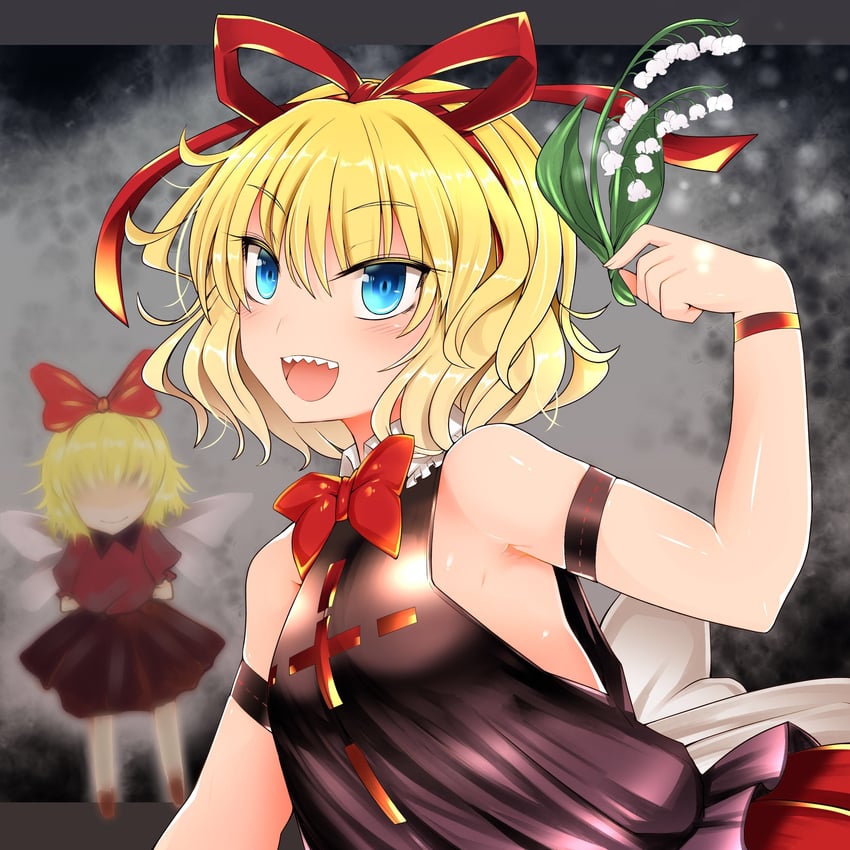 medicine melancholy and su-san (touhou) drawn by roki_(hirokix)