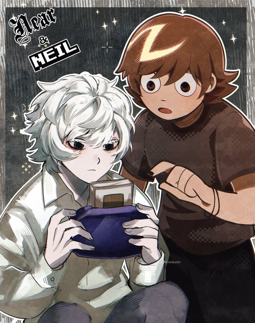 near and neil nordegraf (death note and 1 more) drawn by muimui_0625