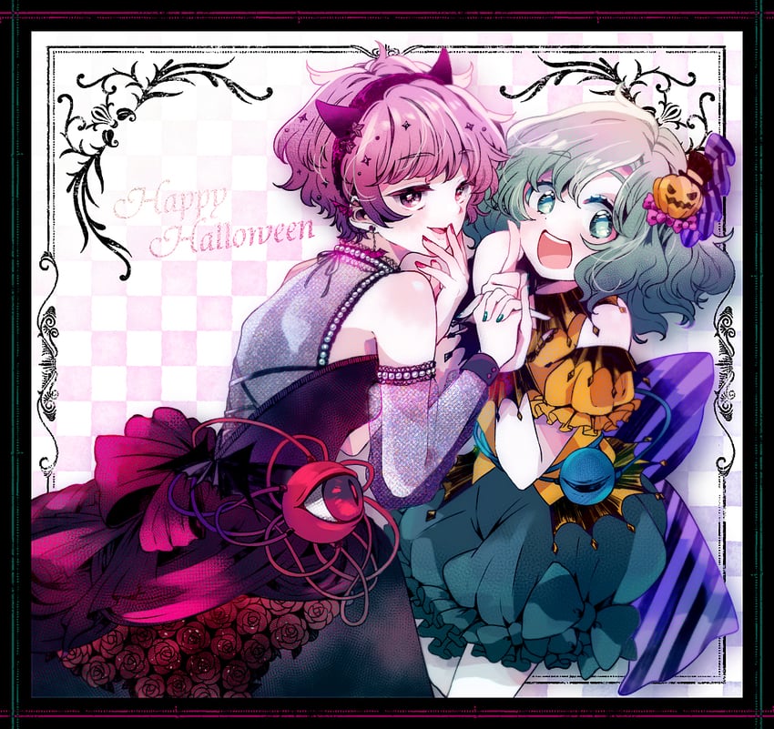 komeiji koishi and komeiji satori (touhou) drawn by yonago