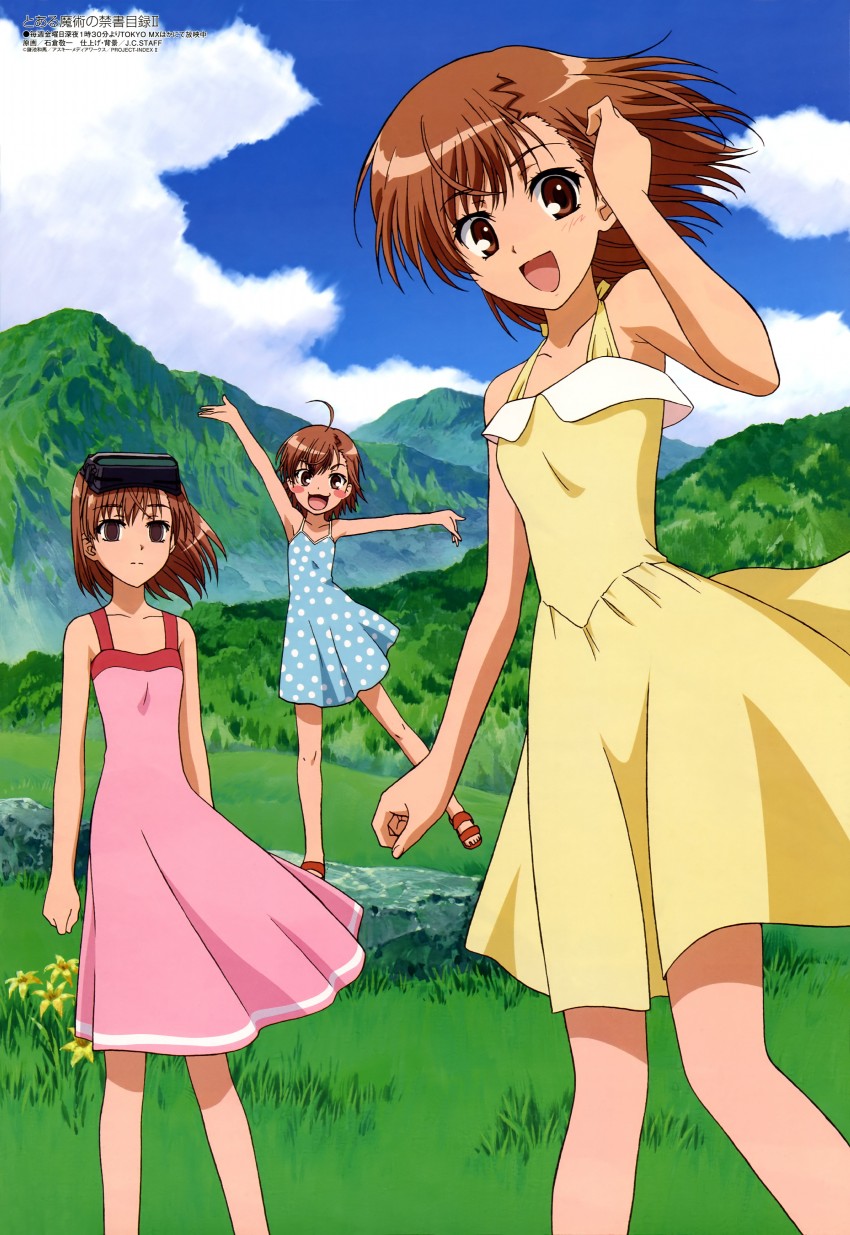 misaka mikoto, last order, and misaka imouto (toaru majutsu no index and 2 more) drawn by ishikura_keiichi