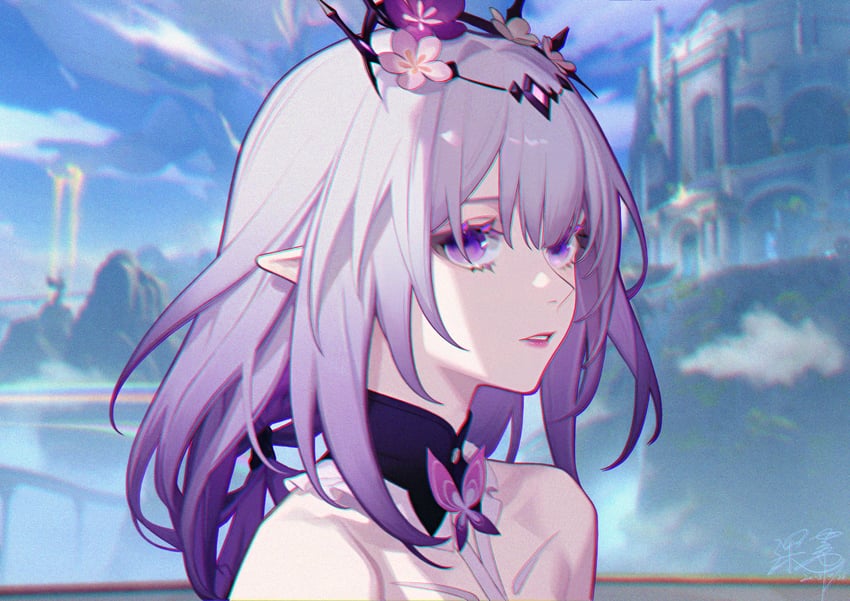 castorice (honkai and 1 more) drawn by shendi_2021