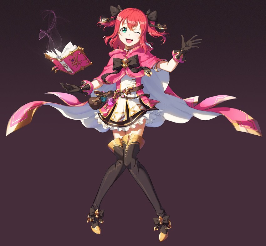 kurosawa ruby (love live! and 1 more) drawn by corsetman