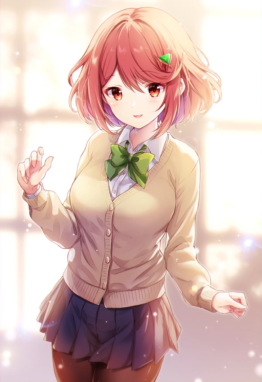 pyra (xenoblade chronicles and 1 more) drawn by ui_frara
