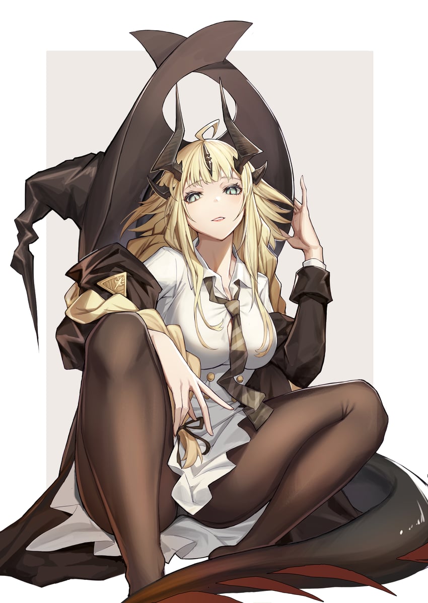 reed and reed the flame shadow (arknights) drawn by rbgmixer