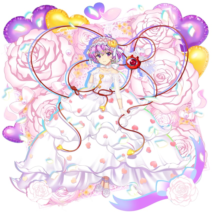 komeiji satori (touhou and 1 more) drawn by rotte_(1109)