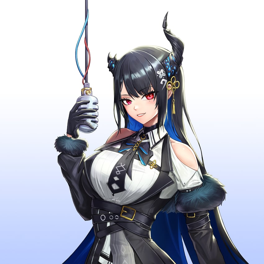 nerissa ravencroft (hololive and 1 more) drawn by simonz1987