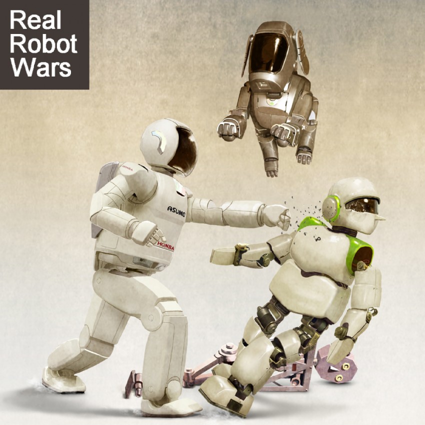 aibo ers-11x, asimo, senkousha, and pino (real life and 3 more) drawn by dsacxz