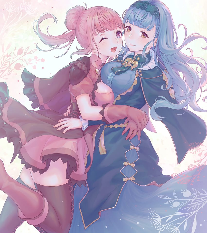 hilda valentine goneril and marianne von edmund (fire emblem and 2 more) drawn by n2ewu