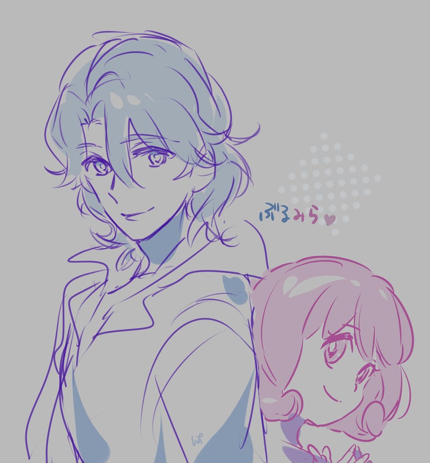 queen mirage and blue (precure and 1 more) drawn by shipu_(gassyumaron)