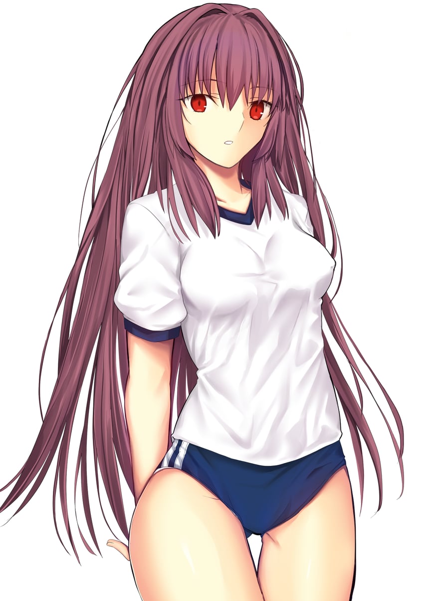 scathach (fate and 1 more) drawn by iro_(sekaixiro)