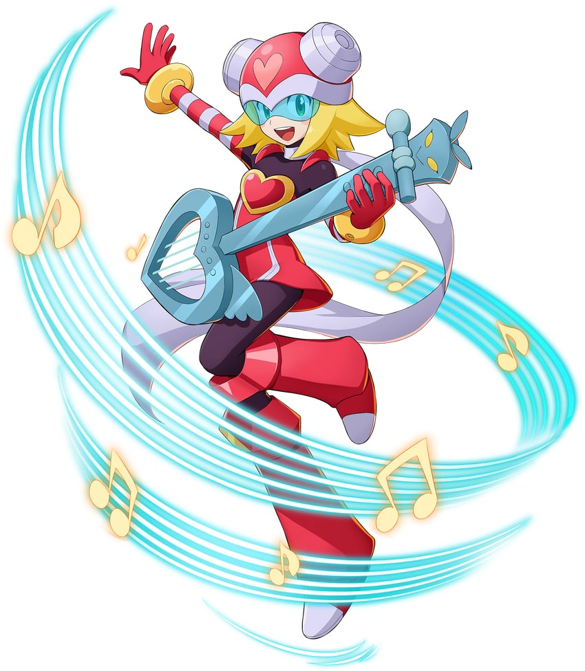 harp note (mega man and 3 more) drawn by mizuno_keisuke