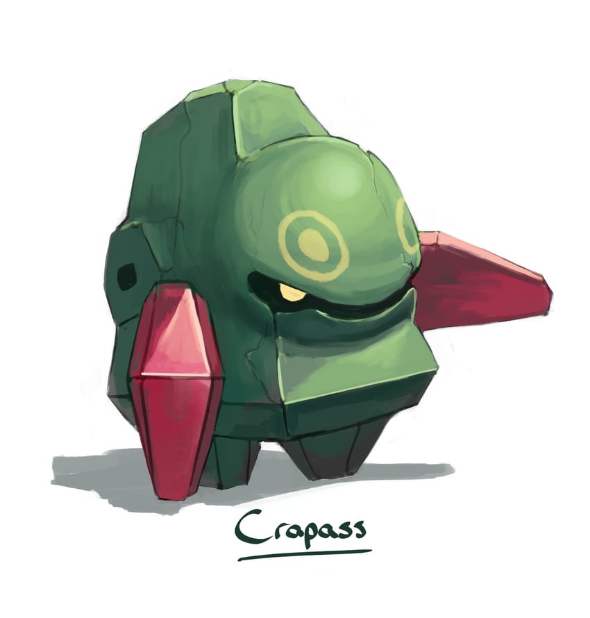 nosepass and cradily (pokemon) drawn by mcgmark