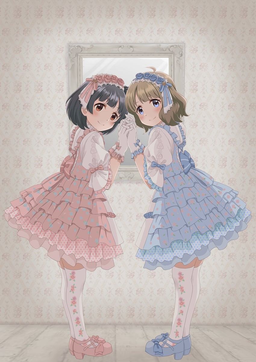 suou momoko and nakatani iku (idolmaster and 1 more) drawn by yukipo_p
