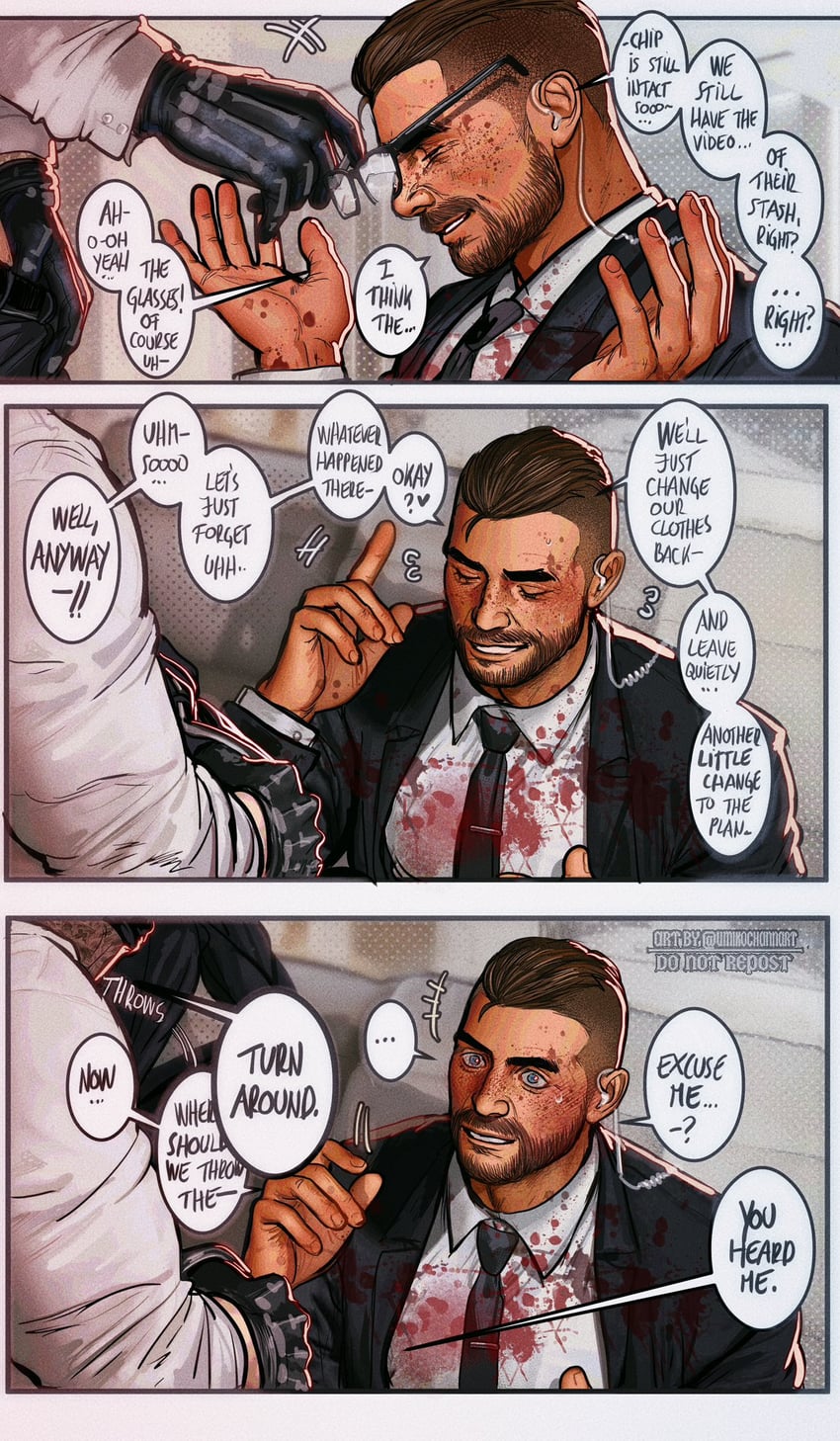 ghost (call of duty and 1 more) drawn by umikochannart