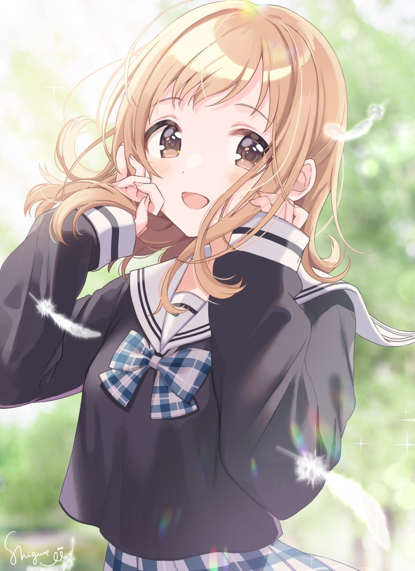 sakuragi mano (idolmaster and 1 more) drawn by shigure_ui