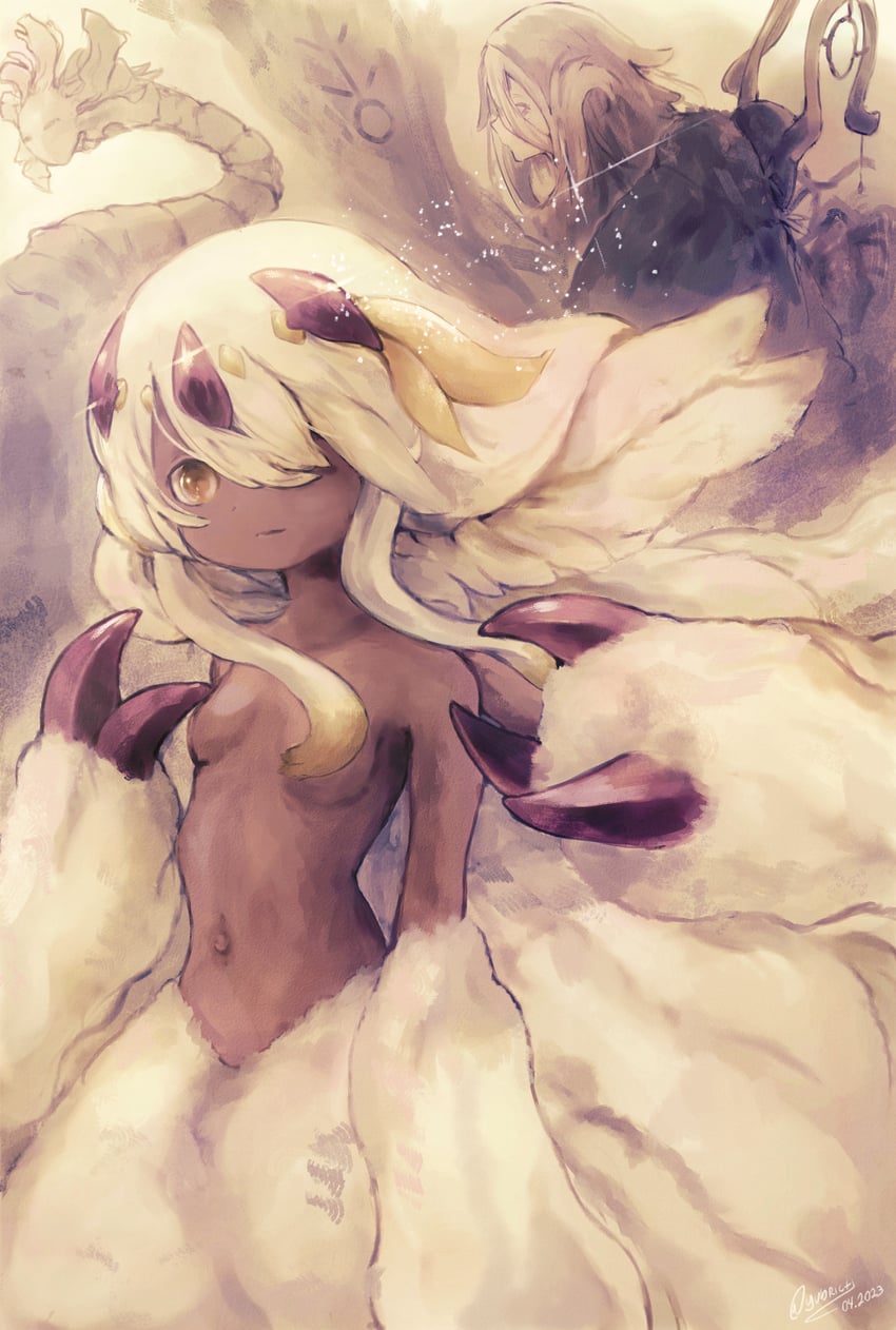 faputa, vueko, belafu, and wazukyan (made in abyss) drawn by yubrich